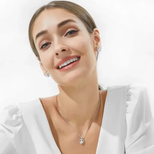 Test MomentWish Collier Femme Argent 925 1 Carat : un collier cœur qui brille bien sans exploser le budget