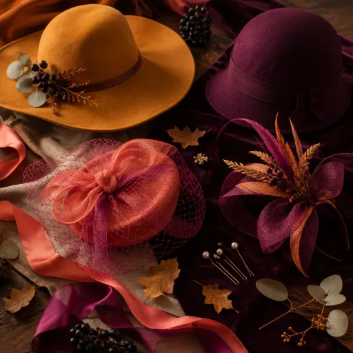 Chapeaux, bibis et fascinators : porter un accessoire de tête à un mariage d'automne