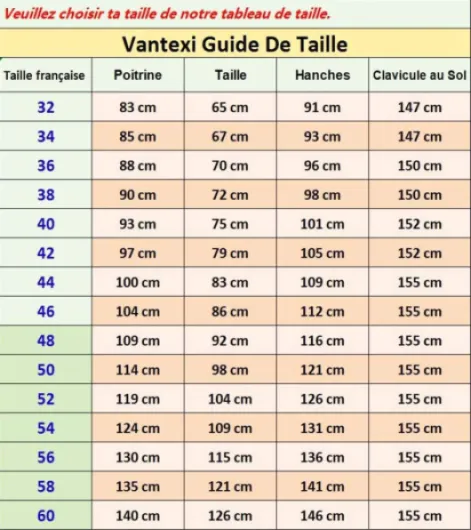 Vantexi Élégant V-col A-Line Longue Dentelle Robes de mariée Robe de mariée Vêtements de mariée 36 Ivoire