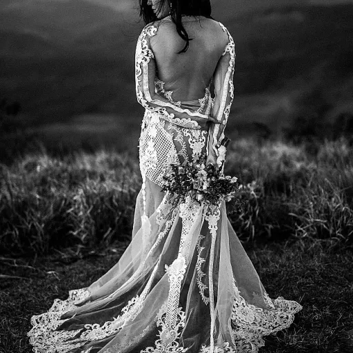 Robe pour mariage verte : élégance naturelle pour une tenue d’exception