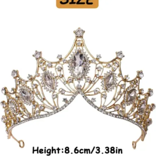 Test Couronne de Reine Baroque Pyuyan : une couronne qui en jette sans exploser le budget