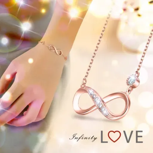 Test Billie Bijoux collier infini + bracelet : un petit set sympa à offrir sans se ruiner