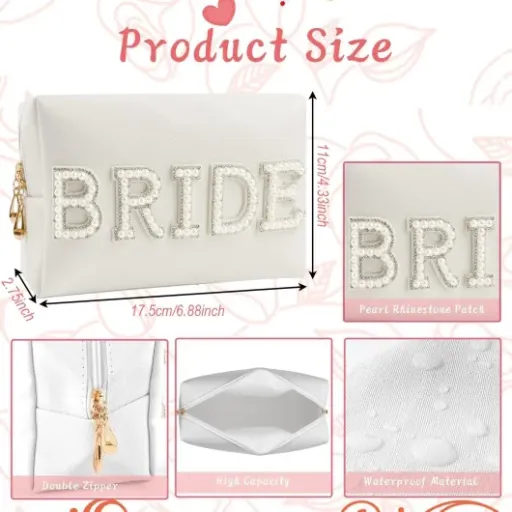 Test Accessoires de Mariage pour Cheveux & Bride Makeup Bag : le petit kit pratique pour la mariée sans se ruiner