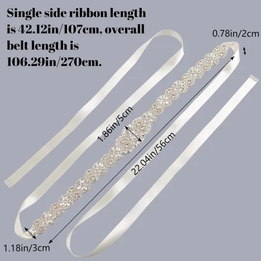 Crystal Bridal Wedding Belt, Robe de mariée Ceinture Crystal Strass Ceinture de mariée Ceinture de mariée mariée mariée Mariage Party Ball
