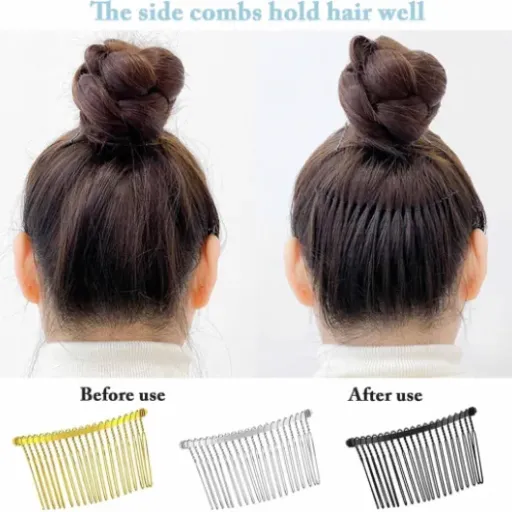 Test peignes chignon XCSJ : le kit pas cher pour voiles et coiffures de mariage