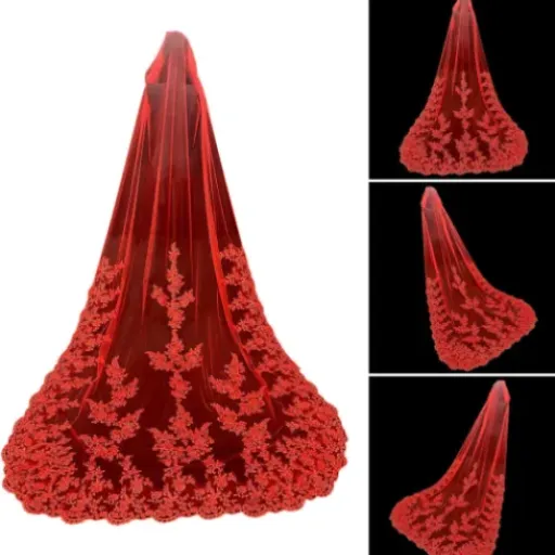 Test voile de mariée cathédrale BIUFY : long, pas cher, mais avec quelques compromis