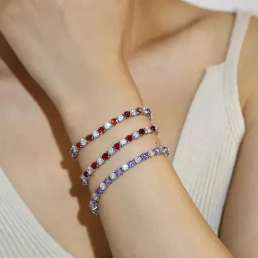 Test FANCIME Bracelet rivière Grenat : un bracelet qui fait le job sans exploser le budget