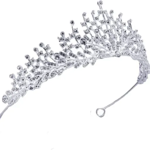 Test Cristal Couronne (argent) : un diadème pas cher qui fait le job pour les mariages et soirées