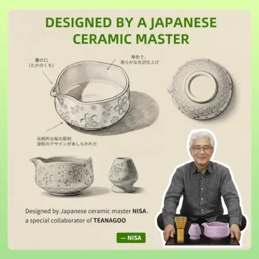 Test TEANAGOO kit matcha violet : joli set complet, pratique au quotidien