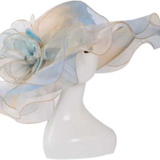 Test Chapeau Femme Soleil Organza BIKETAFUWY : le bob de cérémonie qui fait le job sans se ruiner