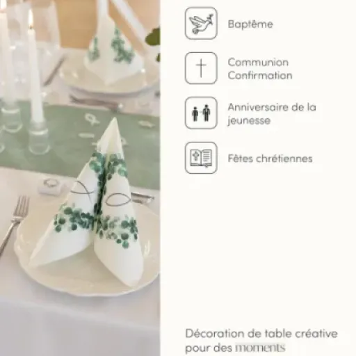 Test 100%Mosel Kit Décoration de Table Communion : le pack clé en main qui simplifie la déco