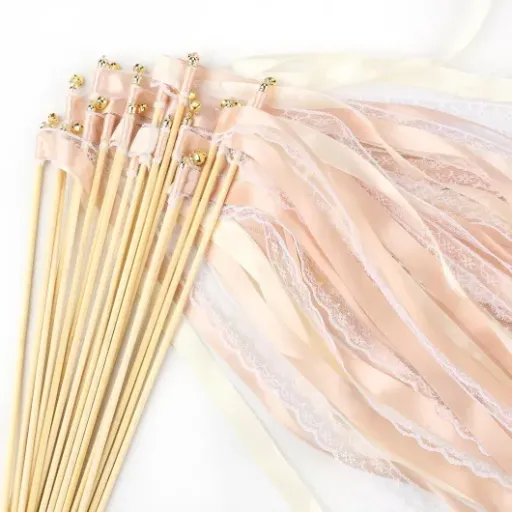 Test baguettes ruban mariage Olasfa (36 pcs) : ça met de l’ambiance sans exploser le budget