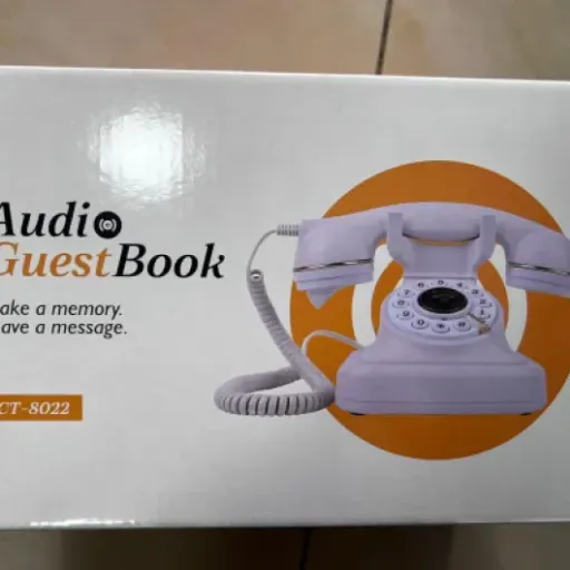 Test Téléphone de Livre d'or Audio QUOXO : l’idée sympa pour les mariages, mais pas sans défauts