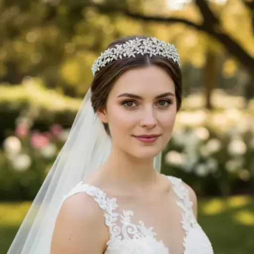 Test Ever Faith Cristal Autrichien Fleur Mariage : le bandeau qui fait le job pour un look de mariée pas trop cher