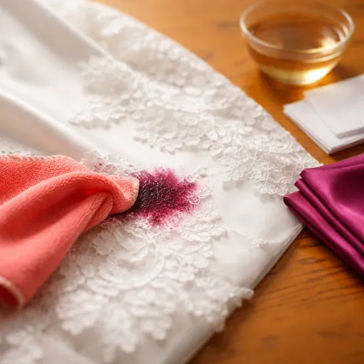 Après le jour J : la méthode des 48 heures pour sauver une robe de mariée des taches du banquet