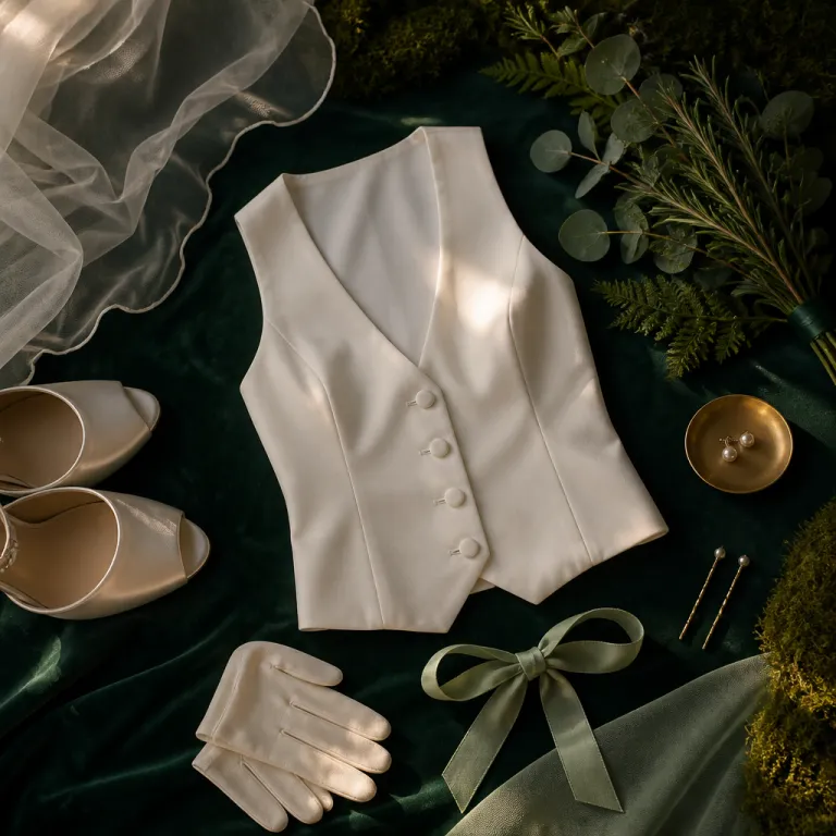 Gilet blanc de mariage pour femme : l’allié chic des mariées modernes